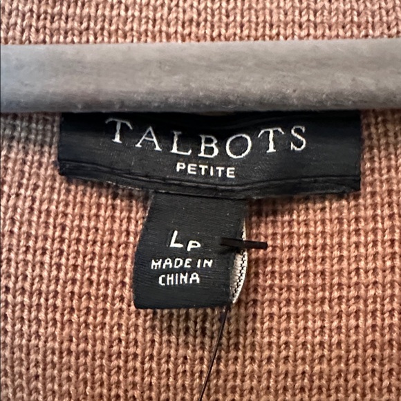Talbots Petite Brown Knit Top - Picture 2 of 6